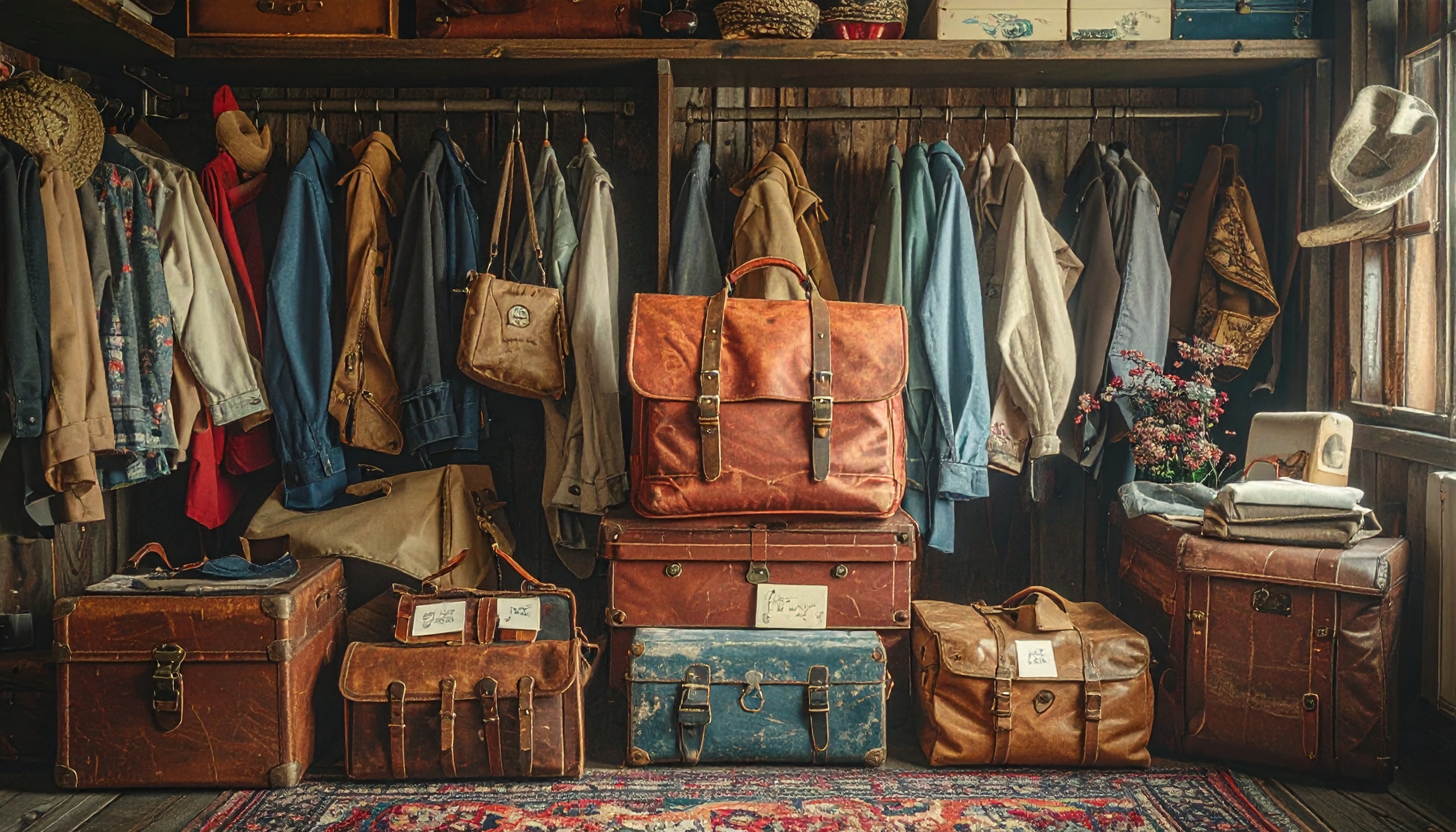 Thrift Fashion Travel